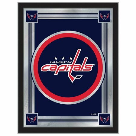 HOLLAND BAR STOOL CO Washington Capitals 17" x 22" Logo Mirror MLogoWshCap